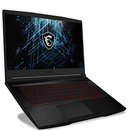 MSI GF63 Thin, Intel Core i5-11260H, 40CM FHD 144Hz Gaming Laptop (16GB/512GB NVMe SSD/Windows 11 Home/Nvidia GeForce RTX 2050, GDDR6 4GB/Black/1.8Kg), 11UCX-1476IN