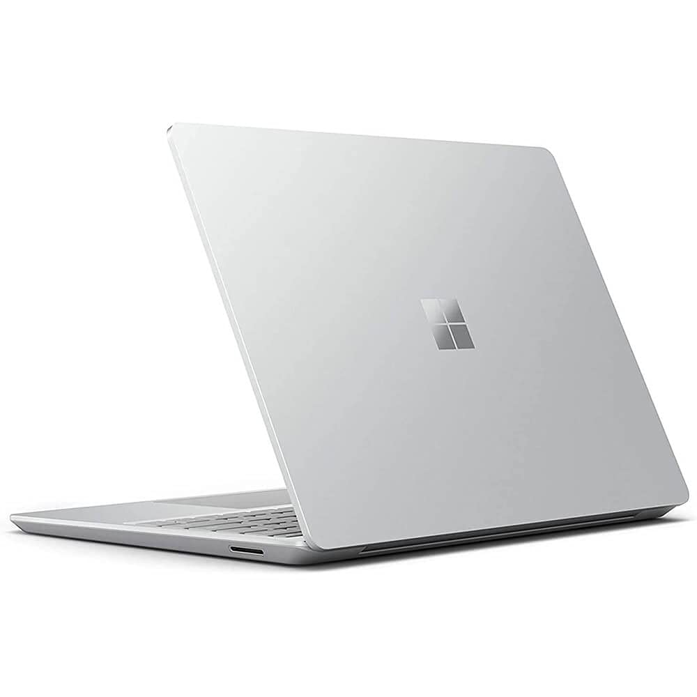 Microsoft Surface Laptop Go 12.4" Touchscreen Laptop PC, Intel Quad-Core i5-1035G1, 4GB RAM, 64GB eMMC, Webcam, Win 10, Bluetooth, Online Class Ready - Platinum