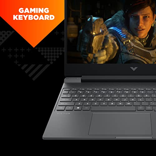 HP Victus Gaming Latest 12th Gen Intel Core i7 12650H 15.6 inch(39.6 cm) FHD Gaming Laptop (8GB RAM/512GB SSD/RTX 3050 4GB Graphics/144Hz/9ms Rs Time/Win 11/MSO/BL KB/B&O/Alexa/Xbox Pass),15-fa0073TX