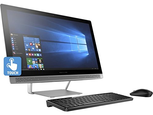 HP Pavilion 27" QHD Premium Touchscreen All-in-One AIO Desktop (Intel i7 Quad Core, 1TB SSD, 16GB RAM, NVIDIA GeForce 930M Graphics, 27 inch QHD touch 2560x1440, Win 10)