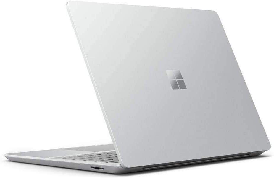 Microsoft Surface laptop Go 12.4” 10th Gen Intel Quad Core i5 1035G1, 16GB Ram, 256GB SSD, Intel UHD Graphics, Windows 10 Pro, English Keyboard, Platinum, 21O-00001