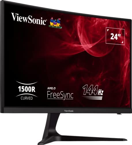 VX2418-PC-mhd, 24" VA Full HD monitor, Curve 165Hz Refresh rate, 1ms response time, HDMI DP Speakers