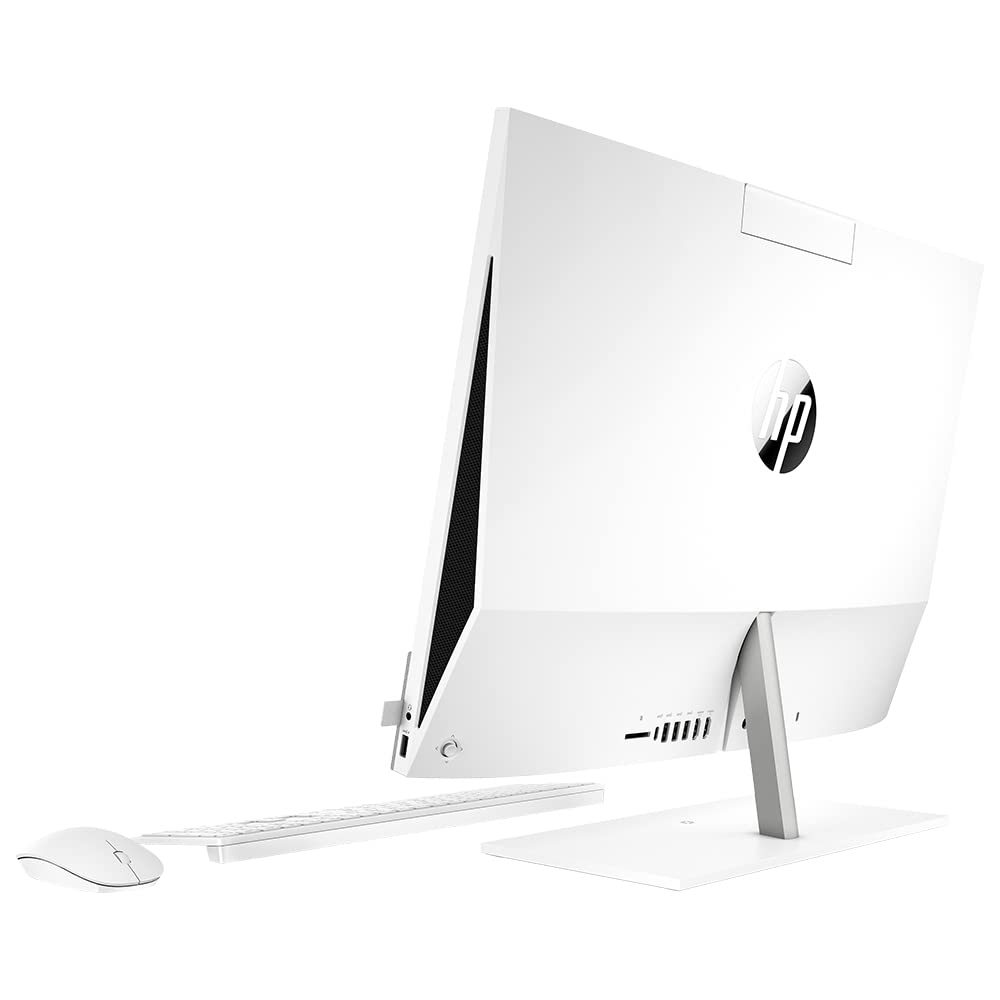 Hp Pavilion 24-K1001Ne All In One Pc, 23.8"Fhd Touch Screen,11Th Gen. Intel® Core™ I7 Processsor, 8Gb Ram, 256Gb Ssd, 4Gb Nvidia® Geforce® Mx350 Graphics, Windows 11, Snowflake White - 3Y0E4Ea