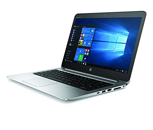 HP Elitebook Folio 1040 G3 Notebook Business Laptop, Intel Core i5-6300U CPU, 8GB DDR4 BUILTIN RAM, 256GB SSD M.2 Hard, 14 inch Display, Win 10 Pro (Renewed) with 15 Days of IT-Sizer Golden Warranty