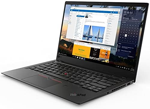 Lenovo ThinkPad X1 Carbon Ultralight Laptop, Intel Core i7-8550U CPU, 16GB DDR4 BUILTIN RAM, 512GB SSD M.2 Hard, 14 inch Display, Windows 10 Pro (Renewed) with 15 Days of IT-SIZER Golden Warranty