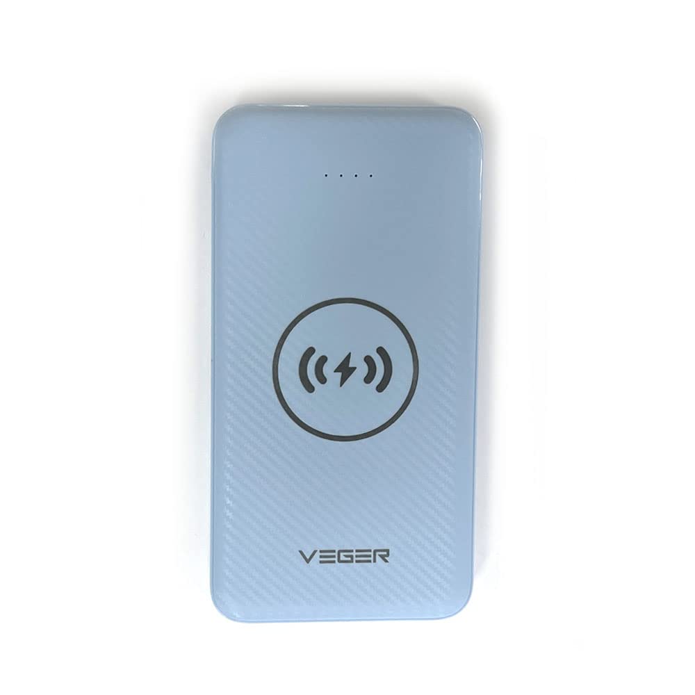 Veger Wireless Charger Power Bank VP-1027W -20000mAh Black