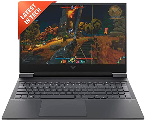 HP Victus Gaming Latest 12th Gen Intel Core i7 12650H 15.6 inch(39.6 cm) FHD Gaming Laptop (8GB RAM/512GB SSD/RTX 3050 4GB Graphics/144Hz/9ms Rs Time/Win 11/MSO/BL KB/B&O/Alexa/Xbox Pass),15-fa0073TX