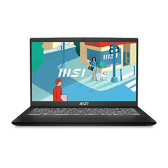 MSI Modern 15, Intel 13th Gen. i5-1335U, 40CM FHD 60Hz Laptop (16GB/512GB NVMe SSD/Windows 11 Home/Iris Xe Graphics/Classic Black/1.7Kg), B13M-289IN