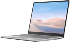 Microsoft Surface laptop Go 12.4” – 10th Gen Intel Quad Core i5-1035G1, 8GB Ram, 256GB SSD, Intel UHD Graphics, Windows 10 Pro, English Keyboard, Platinum.