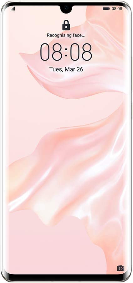 Huawei P30 Pro Smartphone, Dual SIM, 6.47", 128 GB, 8GB RAM - Pearl White