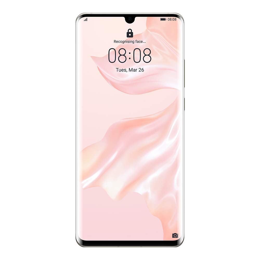 Huawei P30 Pro Smartphone, Dual SIM, 6.47", 128 GB, 8GB RAM - Pearl White