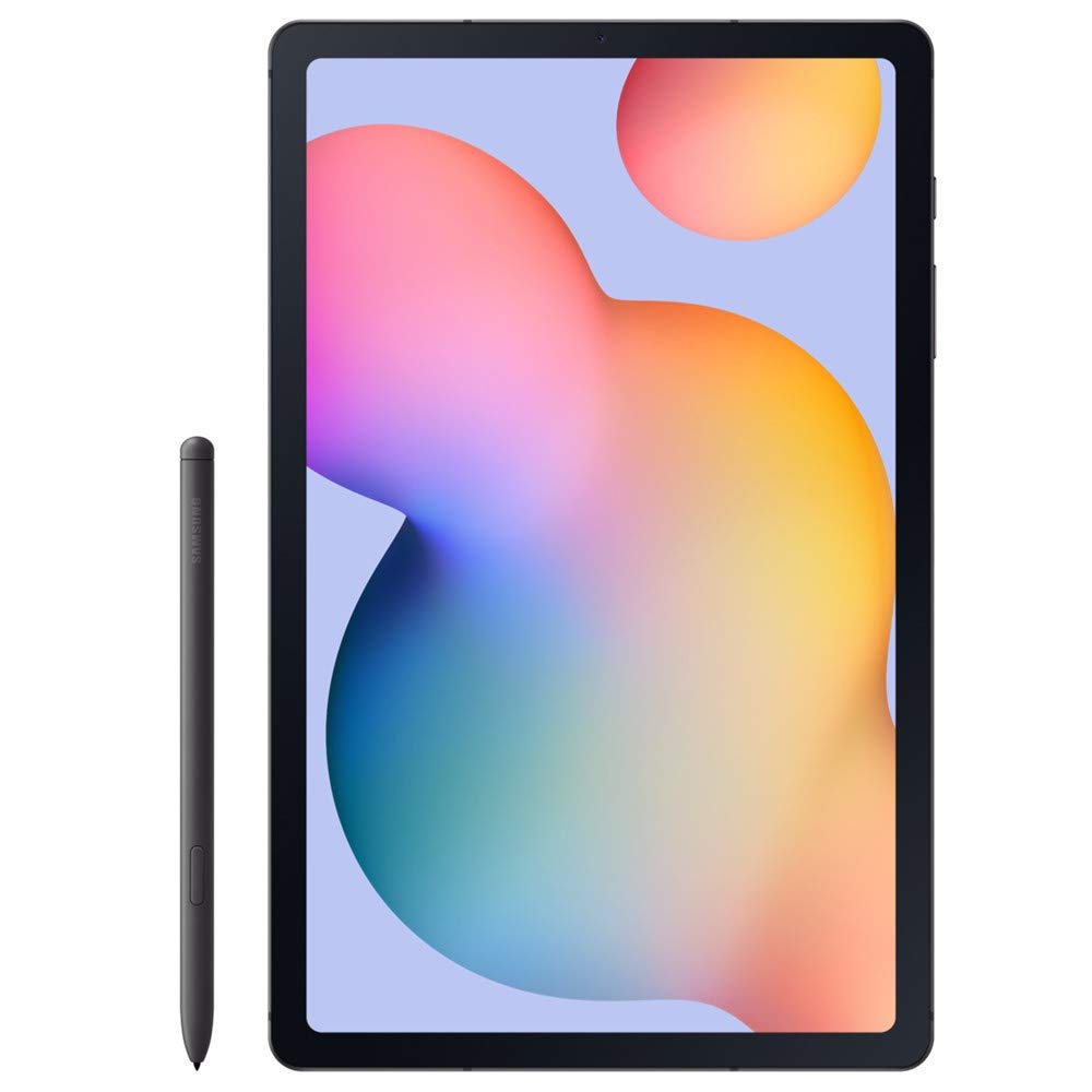 Samsung Galaxy Tab S6 Lite w/S Pen (64GB, WiFi + Cellular) 4G LTE Tablet & Phone (Makes Calls) GSM Unlocked -P615, International Model (Oxford Gray)