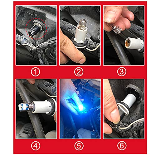 For Toyota RAV4 Yaris Corolla Avensis Prius Auris Hilux Avensis t25 CHR, 2pcs T10 W5W 12V LED Bulbs Car Parking Lights Width Lamp