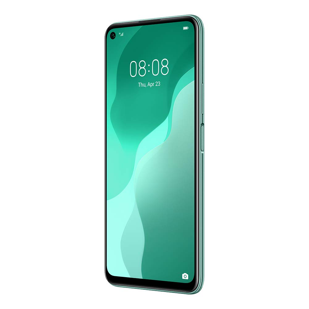 HUAWEI Nova 7 SE, 5G Dual-SIM Mobile Phone, 64 MP AI Quad- Camera, 128 GB 8 GB RAM , 6.5" Punch FullView Display, 40 W SuperCharge, Crush Green