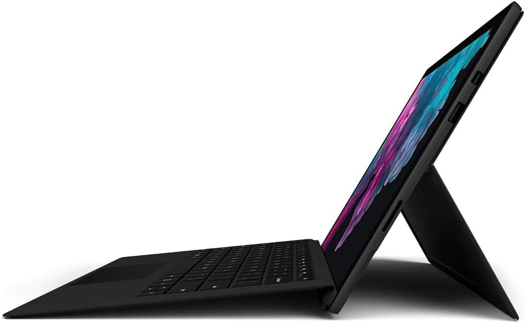 Microsoft Surface Pro 6, 2-in-1 Laptop, Intel Core-i5-8250U, 12.3 Inch, 256GB SSD, 8GB RAM, Intel UHD Graphics 620, Windows 10, No Keyboard, Black [Intl. Version]