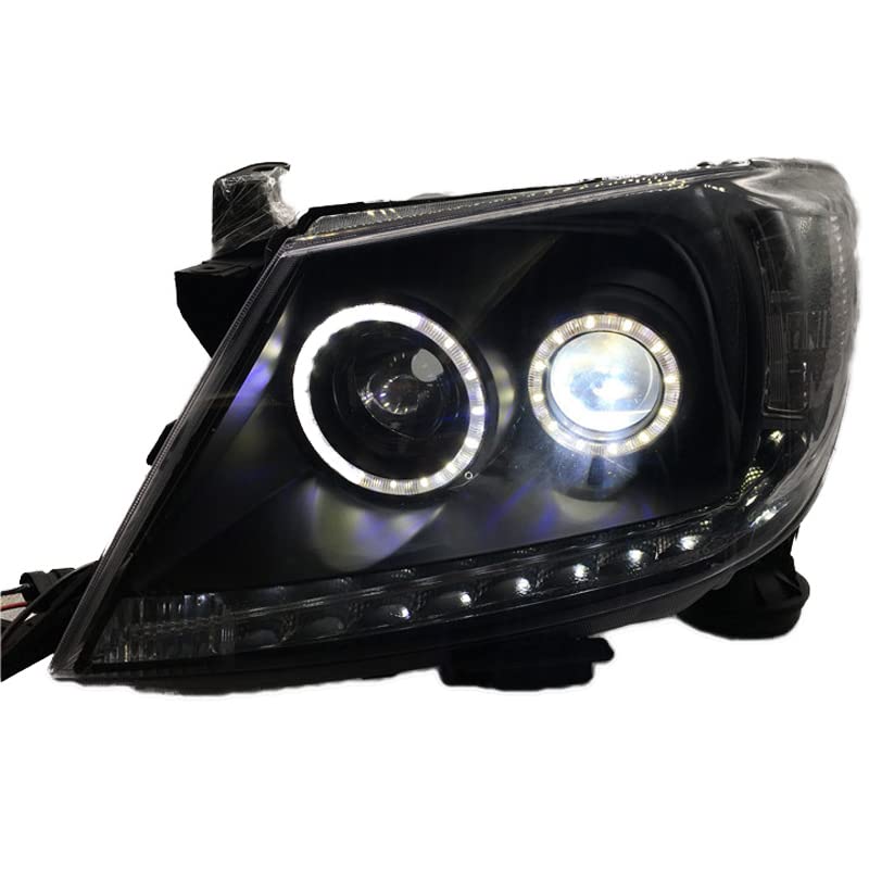 Car Styling for Toyota Hilux LED Headlights 2008-2014 for Hilux Revo Vigo Headlight DRL Bi-Xenon Lens High Low Beam Parking