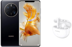 HUAWEI Mate 50 Pro, 6.7-inch OLED Display, (+Freebuds 5i), 50MP Ultra Aperture XMAGE Camera, IP68, 66W Multi-channel SuperCharge, 4700mAh Battery, Durable Kunlun Glass, Black, 8GB+256GB