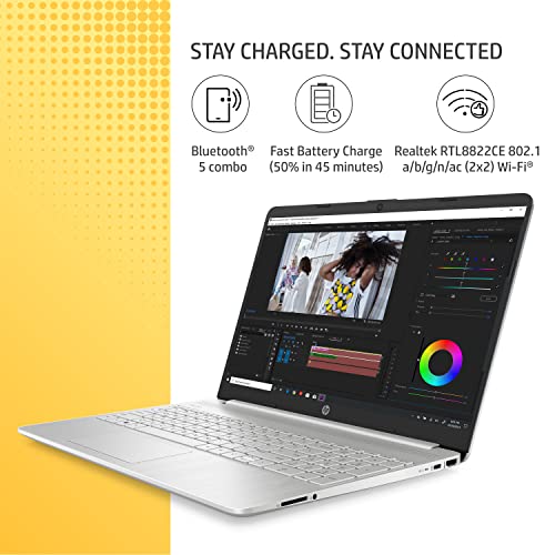 HP 15s, 11th Gen Intel Core i5-1155G7, 15.6 inch(39.6cm) FHD Anti-Glare Laptop(8GB RAM/512 GB SSD/Intel Iris Xe Graphics/Win 11/Dual Speakers/Backlit KeyboardAlexa Built-in/MSO 2021) 15s-fr4000TU