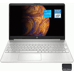 HPI 15-DY2074NR, 15.6" FHD Touch screen Laptop, 8GB RAM, 256GB SSD, Intel Core i3 1115G4, UHD Graphics, Windows 10, Eng-kb, Silver. (1 Year Warranty)