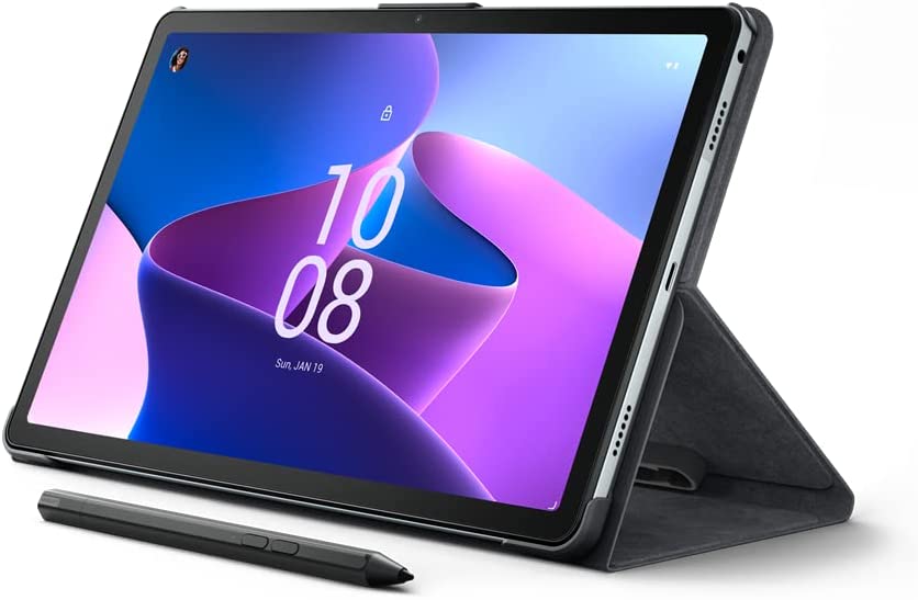 Lenovo M10 Plus Gen 3 128XU with WiFi+4G with 4G Voice Calling,128GB SSD, 4GB RAM, 10.1" 2K multi touch display, Storm Grey ZAAN0078AE, Tab M10 Plus