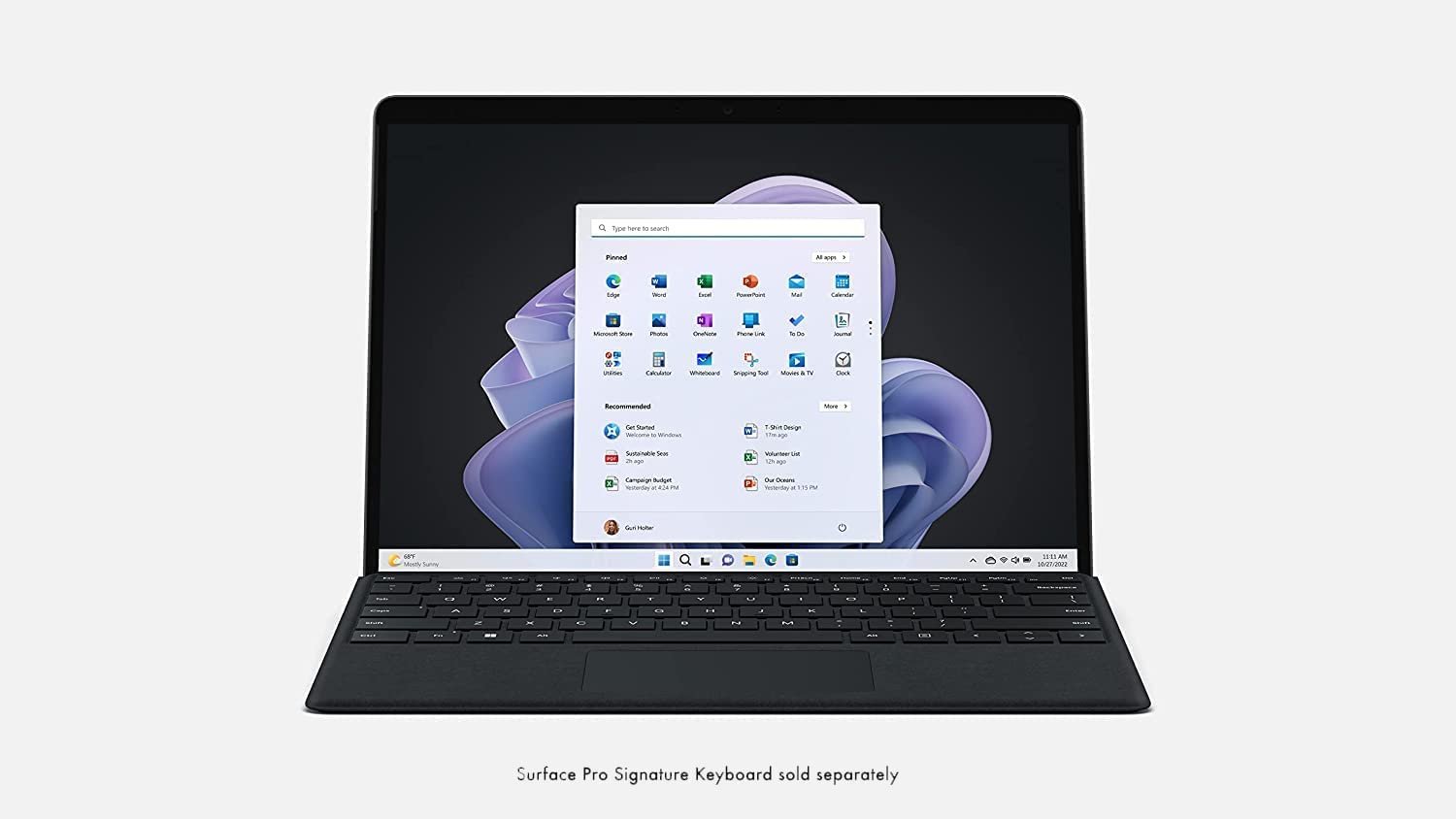 Microsoft Surface Pro 9 13"PixelSense Flow Display/12th Gen Intel Core i5-1235U processor/256GB SSD/16GB Ram/ (Graphite) English Keyboard/Device only QI9-00029,1 year warranty - Global Version