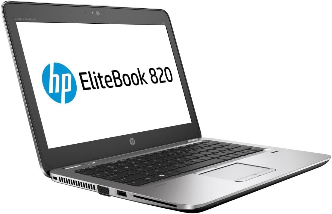 HP EliteBook 820 G3 Business Laptop, Intel Core i5-6th Generation CPU, 8GB DDR4 RAM, 500GB SATA Hard, 12.5 inch Touchscreen Display, Windows 10 Pro (Renewed)