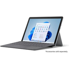 Microsoft Surface GO 3 10.5"PixelSense Display Intel Pentium Gold 6500Y 8GB RAM 128GB eMMC Windows 11 Home in S Mode Platinum Color 8VA 00005 Device Only without Keyboard, Silver