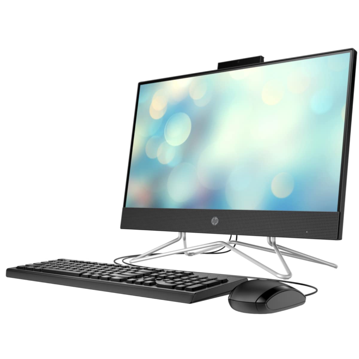 2022 Newest HP All-in-One 22 Desktop, 11th Generation Intel Core i3-1115G4 Processor, Intel® UHD Graphics, 8 GB DDR4 RAM,256GB NVMe SSD, 21.5" FHD Display, DVD-Writer, Windows 11(Jet Black)