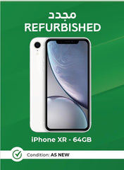 Refurbished Apple iPhone XR White - 64GB - Refurbished As New with 1 Year Warranty (64GB, White)