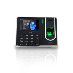 ZKTeco Biometric Fingerprint Time and Attendance Device with USB, InBuilt Software (SSR)- LX15