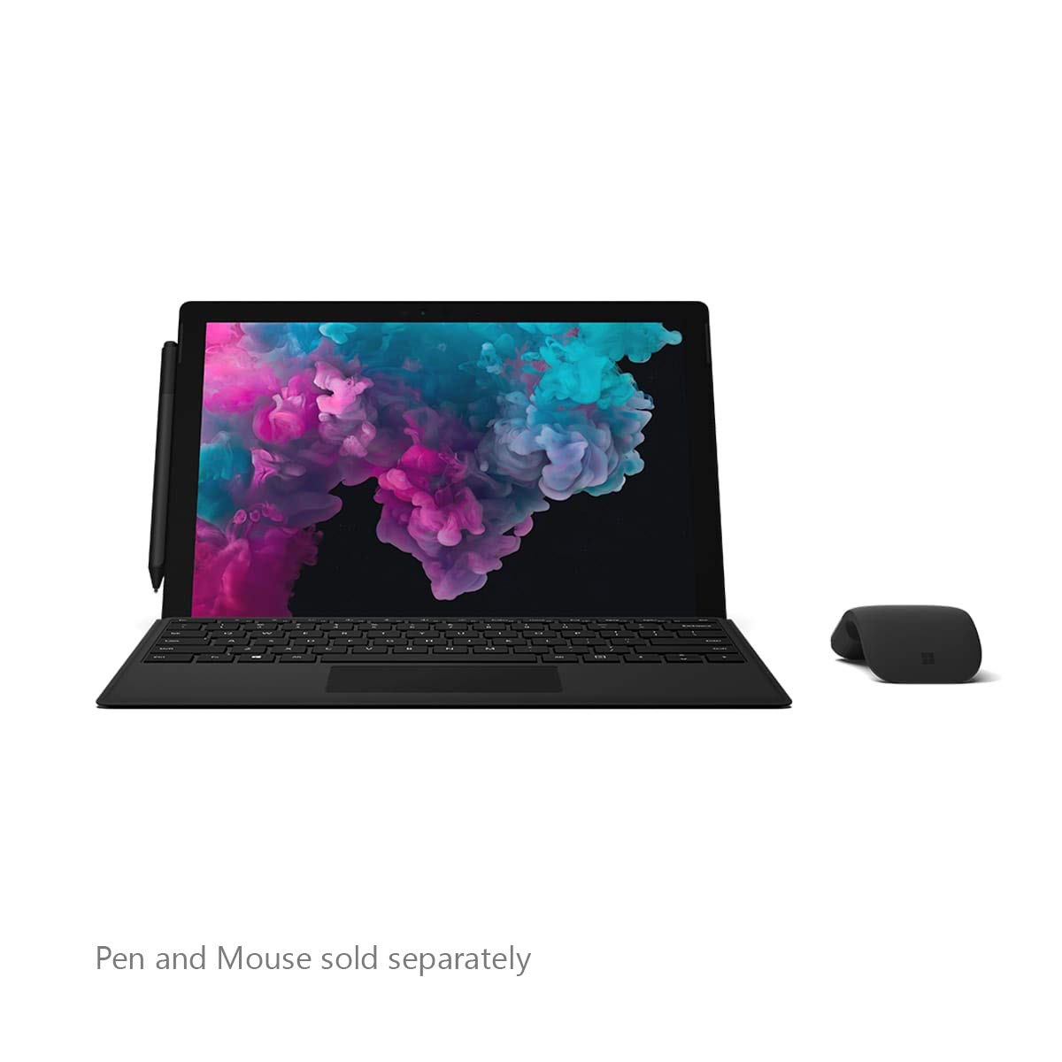 Microsoft Surface Pro 6, 2-in-1 Laptop, Intel Core-i5-8250U, 12.3 Inch, 256GB SSD, 8GB RAM, Intel UHD Graphics 620, Windows 10, No Keyboard, Black [Intl. Version]