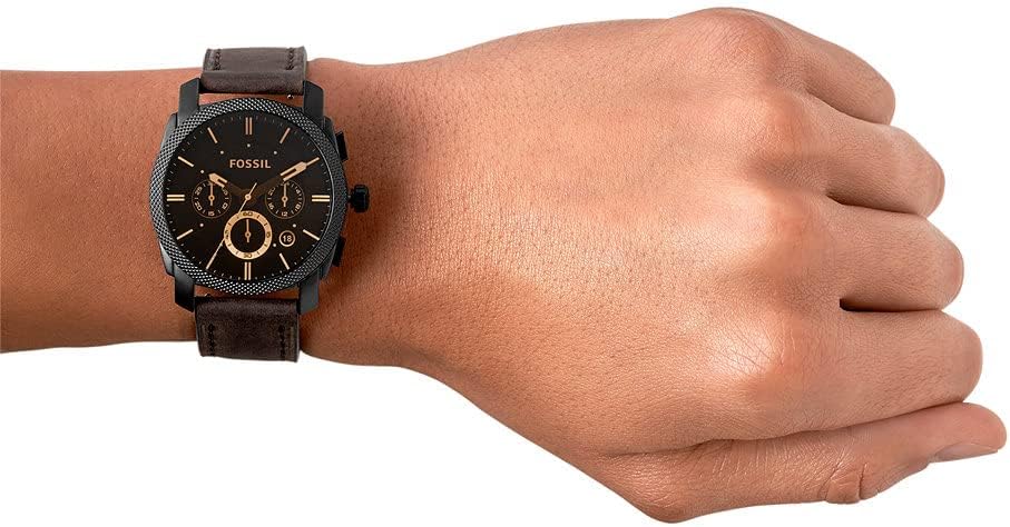 Fossil Men's Mega Machine Quartz Stainless Steel Chronograph Watch