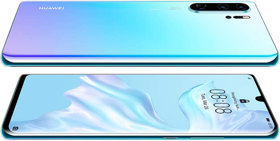 Huawei P30 Pro Smartphone, Dual SIM, 256GB, 8GB RAM - Breathing Crystal