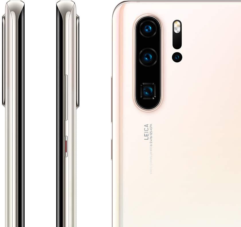 Huawei P30 Pro Smartphone, Dual SIM, 6.47", 128 GB, 8GB RAM - Pearl White