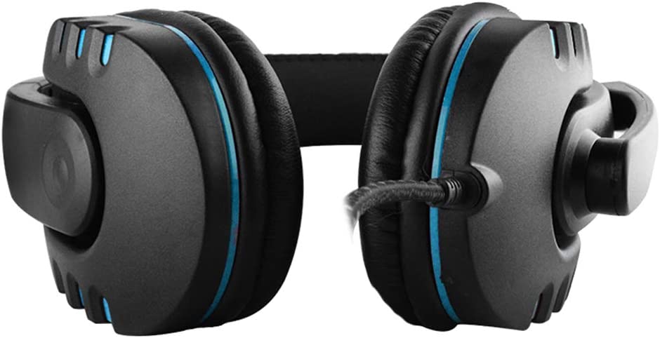 3.5Mm Wired Gaming Headphones Over Ear Game Headset Noise Canceling Earphone With Microphone Volume Control For Pc Laptop Ps4 Smart Phone