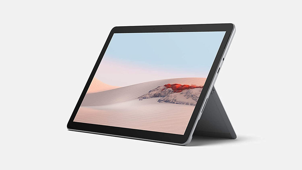 Microsoft Surface GO 2 [STQ-00005], Tablet-PC, Intel Pentium Gold 4425Y Processor, 8GB RAM, 128GB SSD, 10.5 inch, Intel UHD Graphics 615, Win10 S Mode, WiFi, Platinum [Middle East Version]