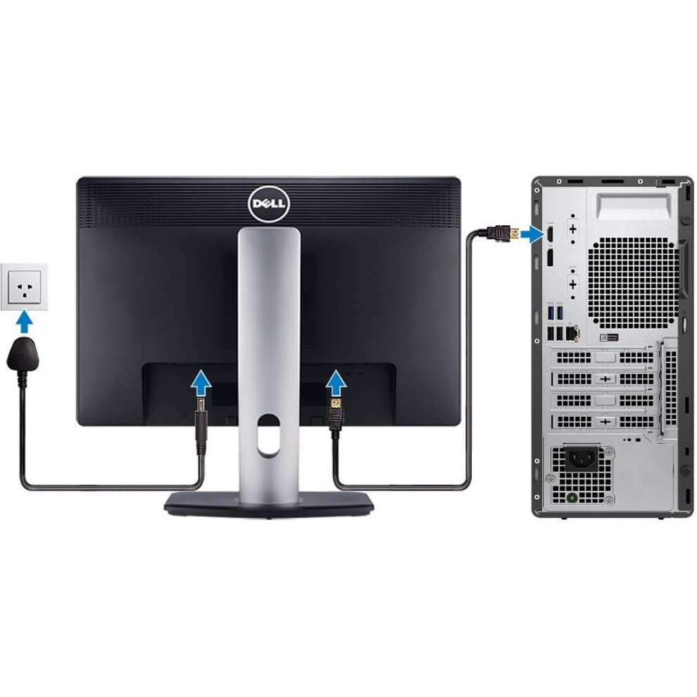 Dell OptiPlex 3000 Desktop Computer - Intel Core i5 12th Gen i5-12500 Hexa-core (6 Core) 3 GHz - 16 GB RAM DDR4 SDRAM - 512 GB M.2 PCI Express NVMe 3.0 x4 SSD - Tower - Black