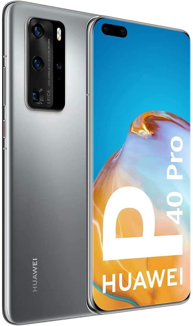 Huawei P40 Pro - Smartphone 256GB, 8GB RAM, Dual Sim, Silver Frost