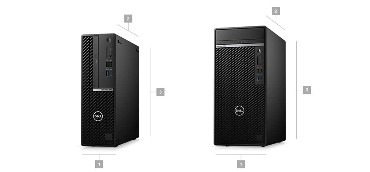 Dell 2020 OptiPlex 7080 MT Desktop - Intel Core i5 10th Gen - i5-10500 - Six Core 4.5Ghz - 512GB SSD - 16GB RAM - Windows 10 Pro