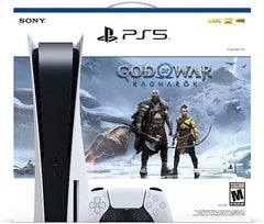 PlayStation 5 Disc Console with God of War bundle -UAE Version (CD included