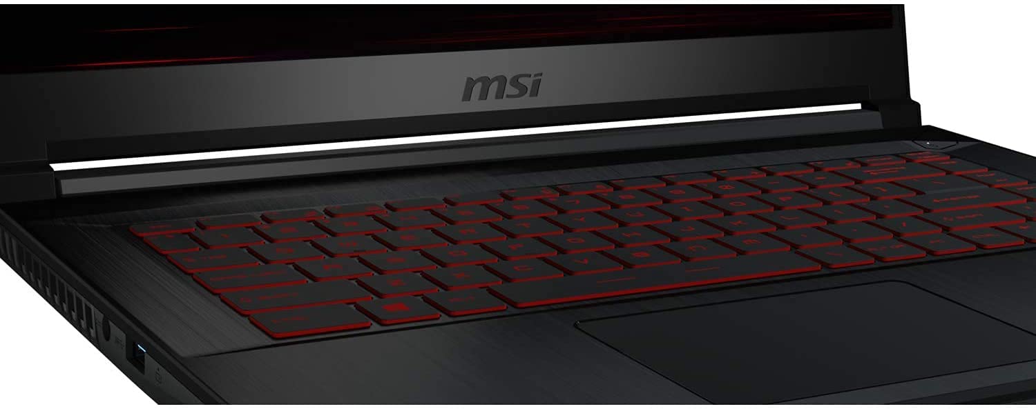 2021 Latest MSI GF63 Thin Gaming Laptop 15.6 “ FHD IPS Display i5-10300H Upto 4.5GHz 32GB 1TB SSD NVIDIA® GeForce® GTX 4GB 1650 Max-Q Graphics Backlit Eng Key WIN10 Black