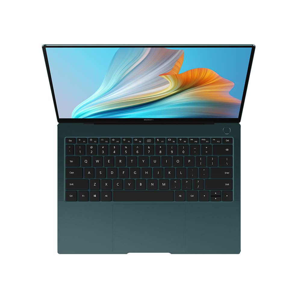 Huawei Matebook X Pro 2021 Laptop, Win 10 Home, 3K Fullview Touchscreen Display,Metallic Body, 11Th Gen Intel I7 Processor, 16Gb +1Tb, Emerald Green