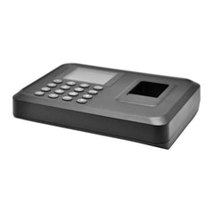 Biometric Fingerprint Time Clock Intelligent Attendance Machine Password Attendance Check Device Employee Clock-in Recorder 2.4" LCD Screen