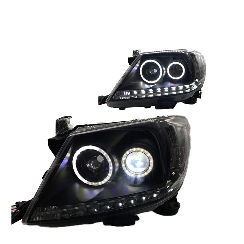 Car Styling for Toyota Hilux LED Headlights 2008-2014 for Hilux Revo Vigo Headlight DRL Bi-Xenon Lens High Low Beam Parking