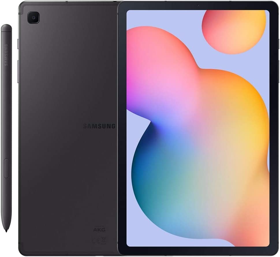 Samsung Galaxy Tab S6 Lite w/S Pen (64GB, WiFi + Cellular) 4G LTE Tablet & Phone (Makes Calls) GSM Unlocked -P615, International Model (Oxford Gray)