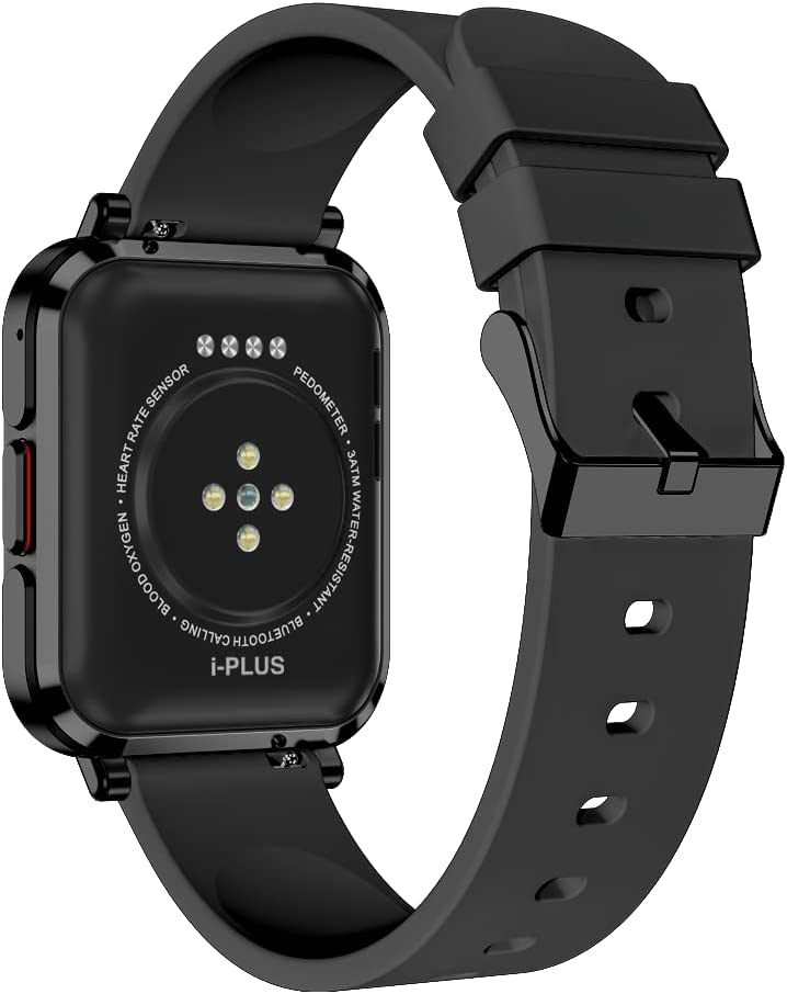 i-PLUS | i-WATCH Sport Fitness Tracker Technology, Bluetooth 4.0, Smart Watch to Monitor Blood Pressure, Heart Rate, Sleep, Step Tracker, Smart Watch for Women, Men.