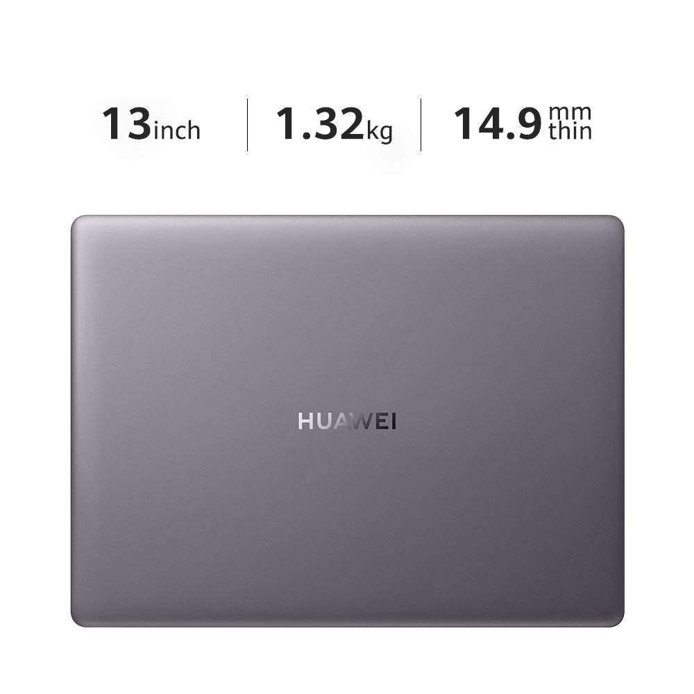 HUAWEI MateBook 13 2020 - Ultra Laptop with 2K FullView Multi-touch Screen - 10th Gen Intel Core i7-10510U, 16GB RAM, 512GB SSD, NVIDIA GeForce MX250, Windows 10 Home, Space Grey