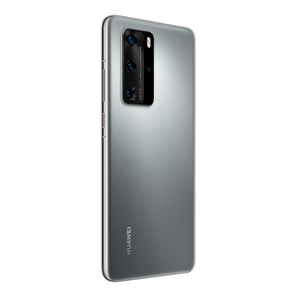 Huawei P40 Pro Smartphone 5G,Dual SIM,256 GB ROM,8GB RAM,50MP,4200 mAh,6.58" Display -Silver Frost