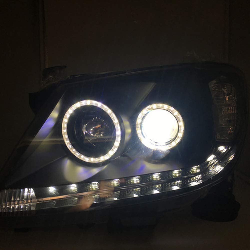 Car Styling for Toyota Hilux LED Headlights 2008-2014 for Hilux Revo Vigo Headlight DRL Bi-Xenon Lens High Low Beam Parking