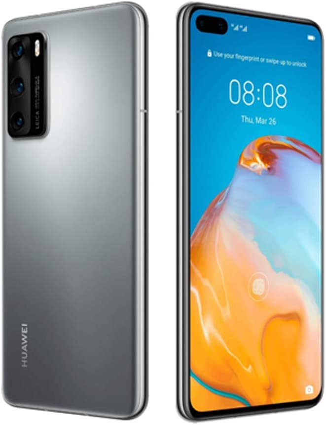 Huawei P40 Dual-SIM 128GB ROM + 8GB RAM 5G (Silver Frost) - International Version